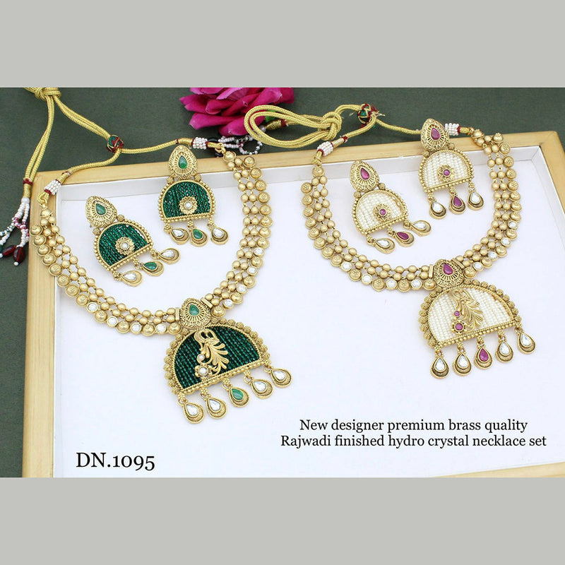 Manisha Jewellery Gold Plated Necklace Set