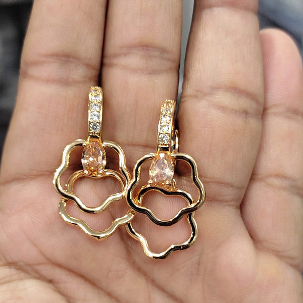Manisha Jewellery Gold Plated Austrian Stone Earrings