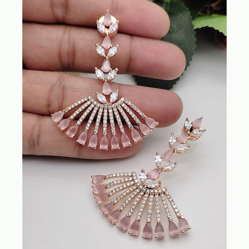 Rose Gold Belle Earrings | Made in Korea | Dainty Jewellery – Aurelia  Atelier