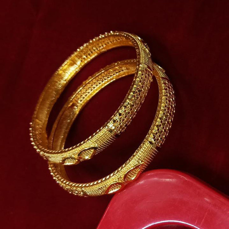 Acrylic Gold Plated Shakha Pola Bangles for Women