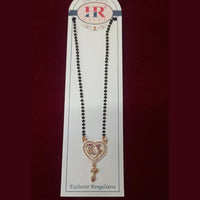 Manisha Jewellery Rose Gold Plated Austrian Stone Mangalsutra
