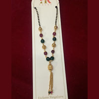 Manisha Jewellery  Gold Plated Austrian Stone Mangalsutra