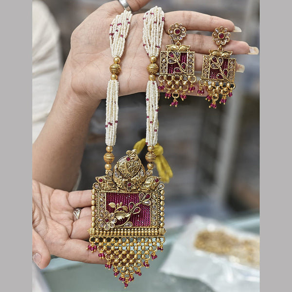 Manisha Jewellery Long Necklace Set