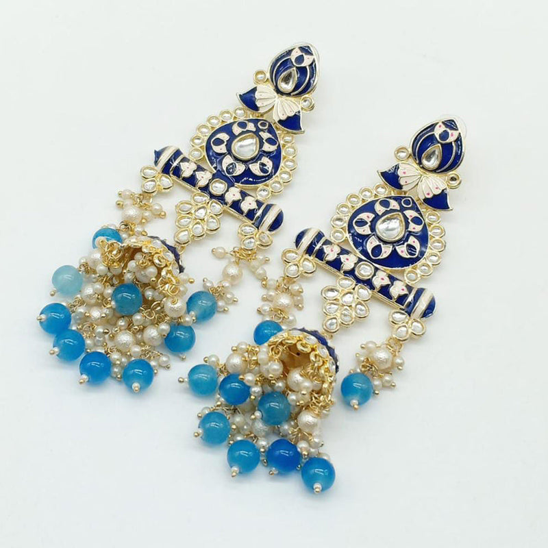 Manisha Jewellery Meenakari Dangler Earrings