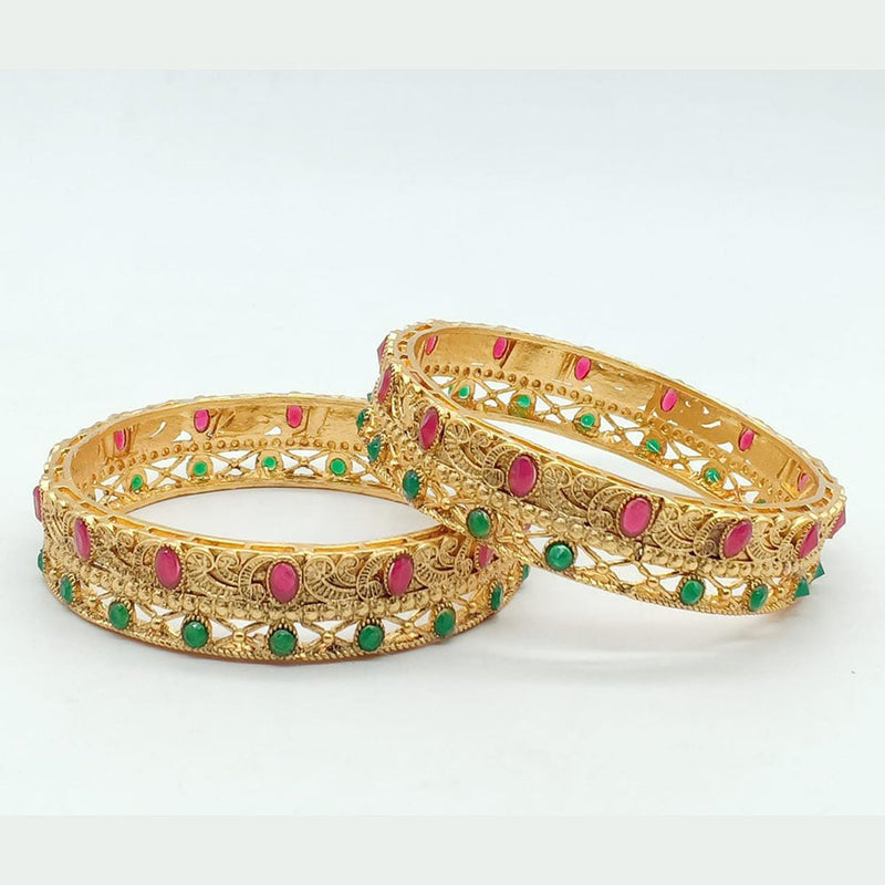 Manisha Jewellery Gold Plated Bangles Set