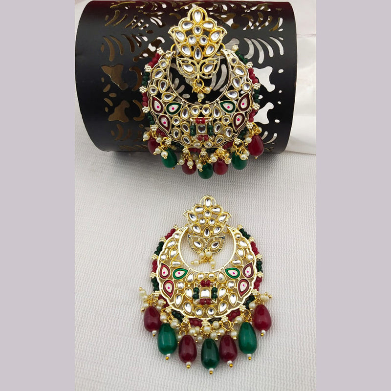 Manisha Jewellery Meenakari & Beads Dangler Earrings