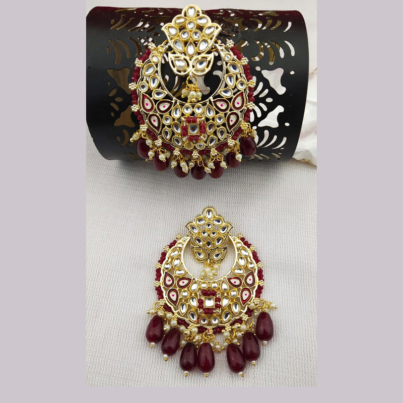 Manisha Jewellery Meenakari & Beads Dangler Earrings