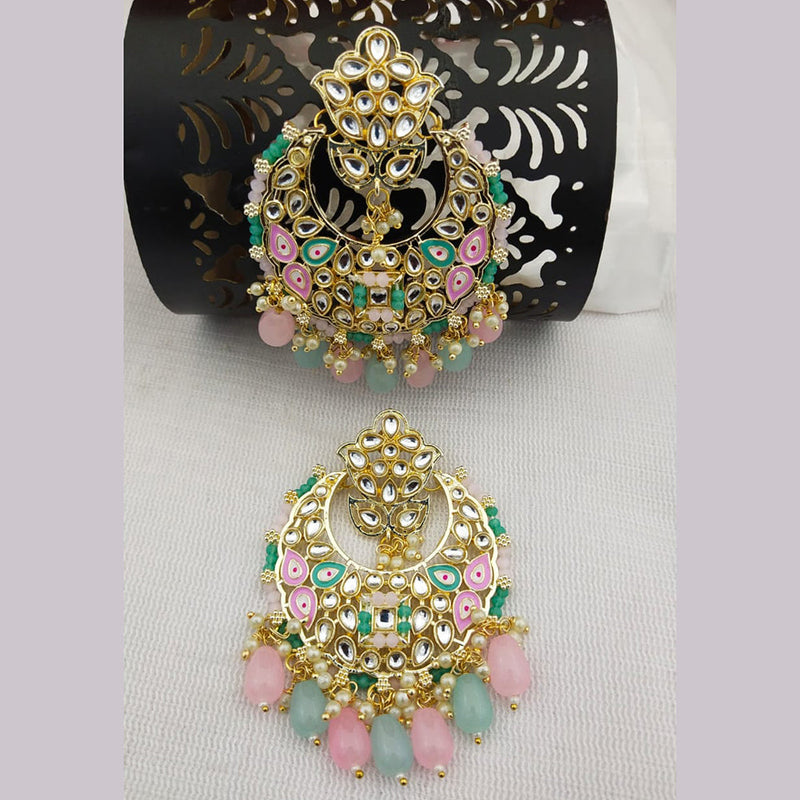 Manisha Jewellery Meenakari & Beads Dangler Earrings