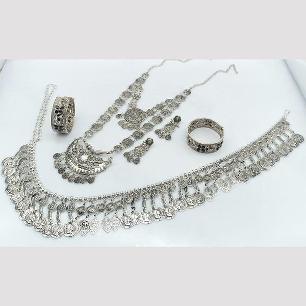Manisha Jewellery Oxidised Plated Combo Set
