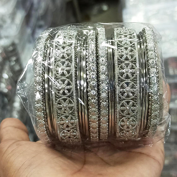 Manisha Jewellery Oxidised Plated Bangles Set