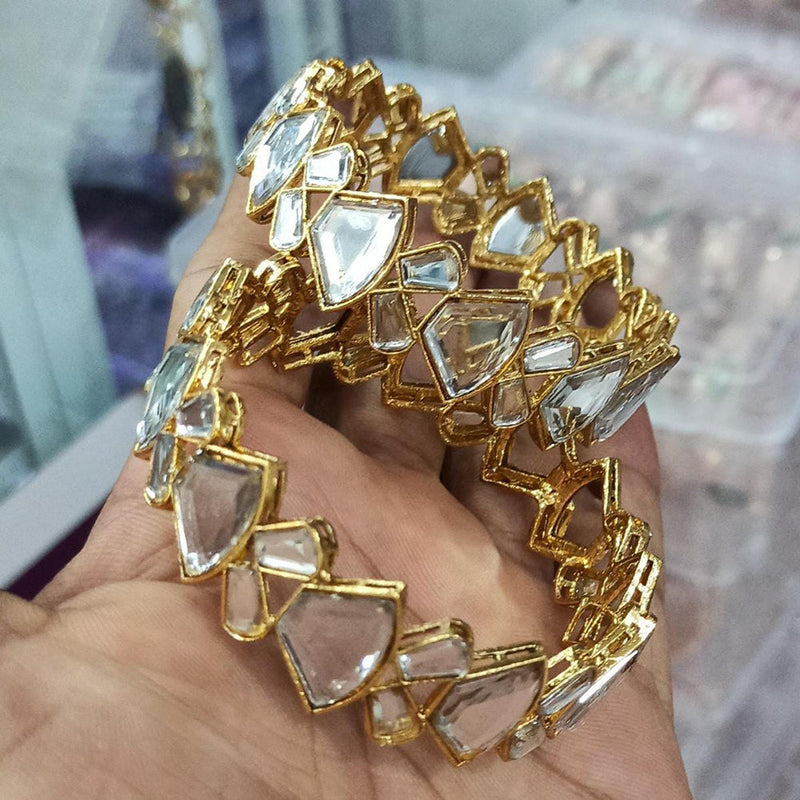 14K Gold Diamond Small Spike Bangle – PMT