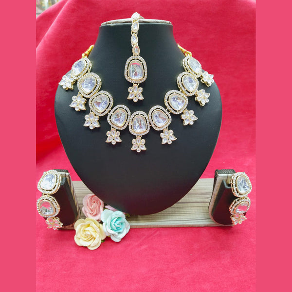 Manisha Jewellery Kundan Necklace Set