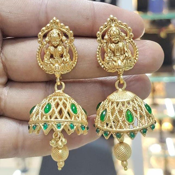 Manisha Jewellery Matte Finish Jhumki Earrings