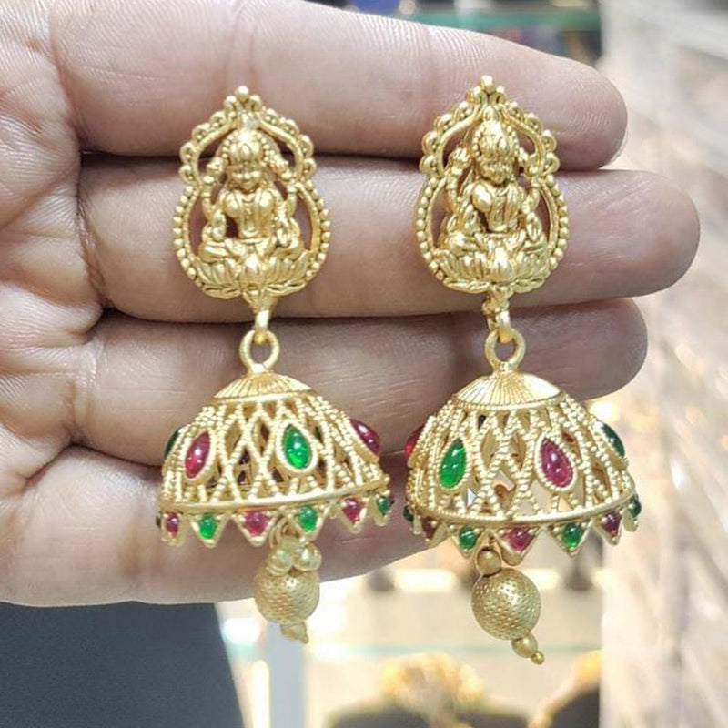 Manisha Jewellery Matte Finish Jhumki Earrings