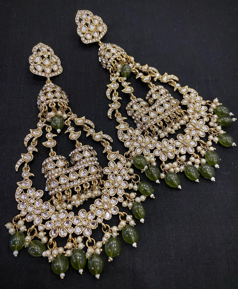 Manisha Jewellery Gold Plated Dangler Earrings