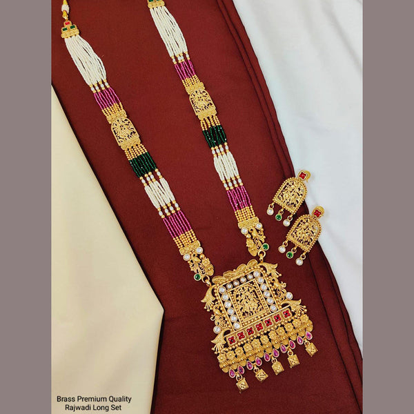 Manisha Jewellery Matte Finish Long Necklace Set