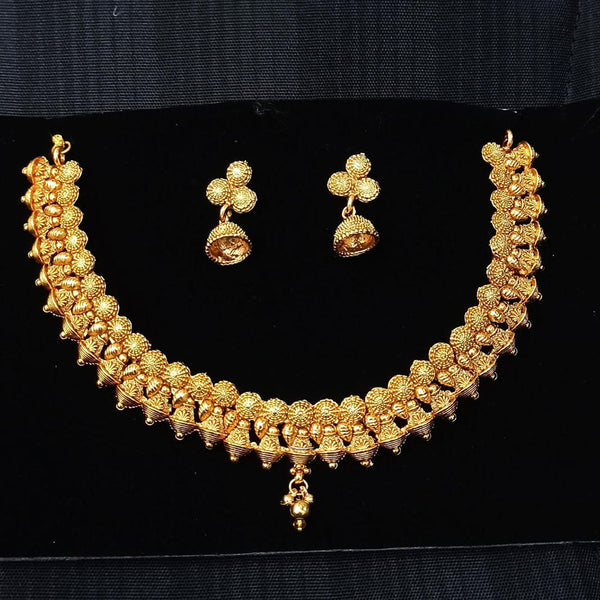 Manisha Jewellery Gold Plated Necklace Set