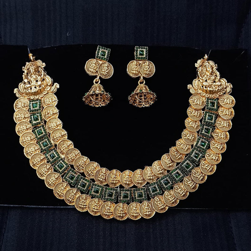 Manisha Jewellery Gold Plated Necklace Set