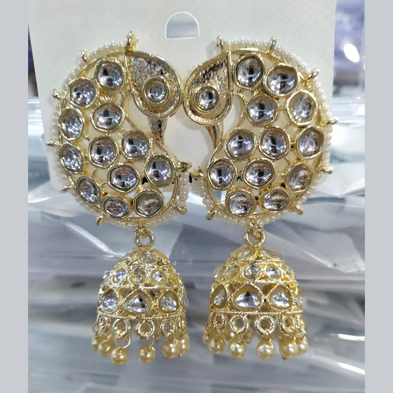 Manisha Jewellery Gold Plated Jhumki Earrings