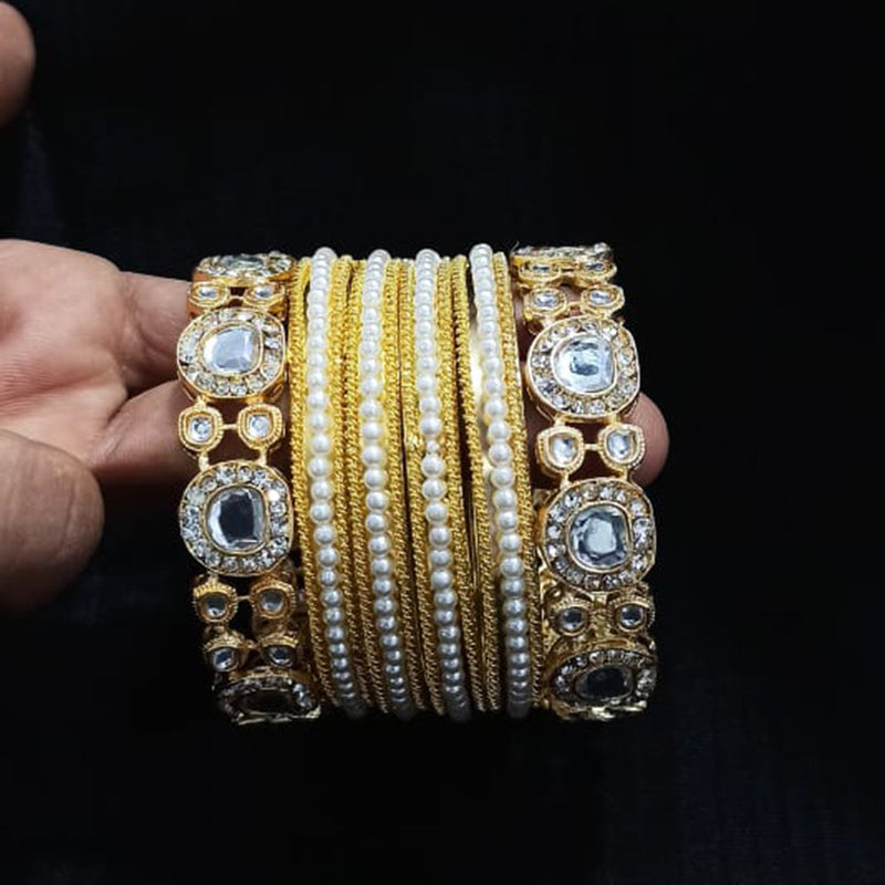 Manisha Jewellery Crystal Stone Bangles Set