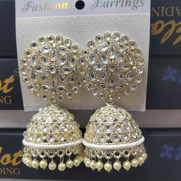 Manisha Jewellery Kundan Jhumki Earrings
