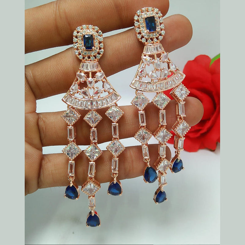 American Diamond Fancy Earring For Women By Niscka - Earring Designs