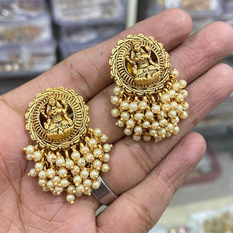 Manisha Jewellery Temple Dangler Earrings