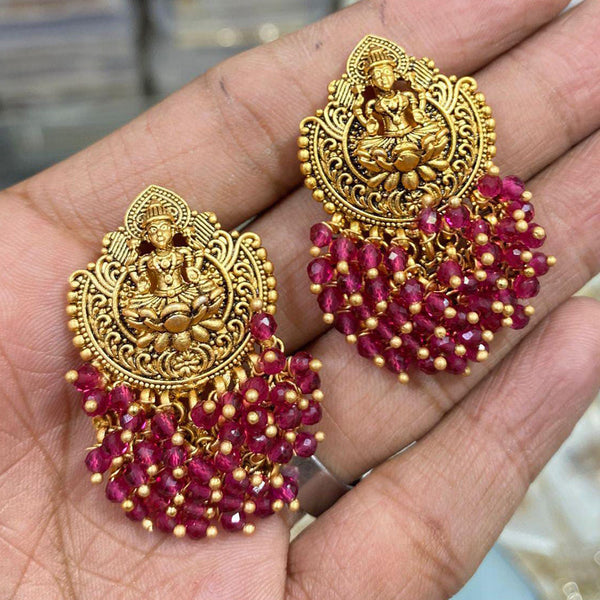 Manisha Jewellery Temple Dangler Earrings