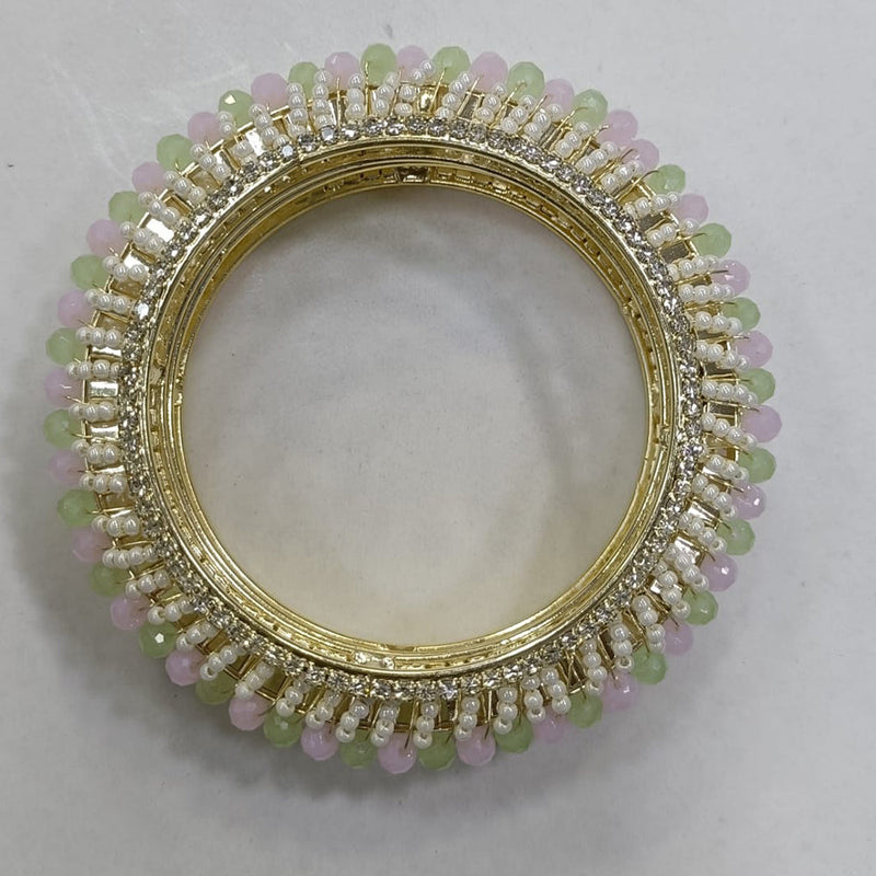 Manisha Jewellery Gold Plated Pearl Bangle
