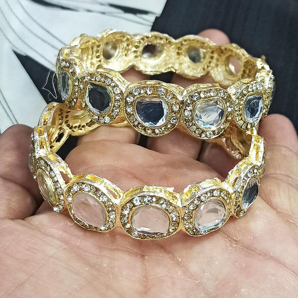 Manisha Jewellery  Crystal  And Austrian Stone Bangles Set