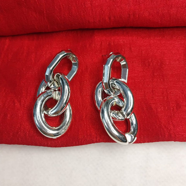 Lucentarts Jewellery Silver Plated Dangler Earrings