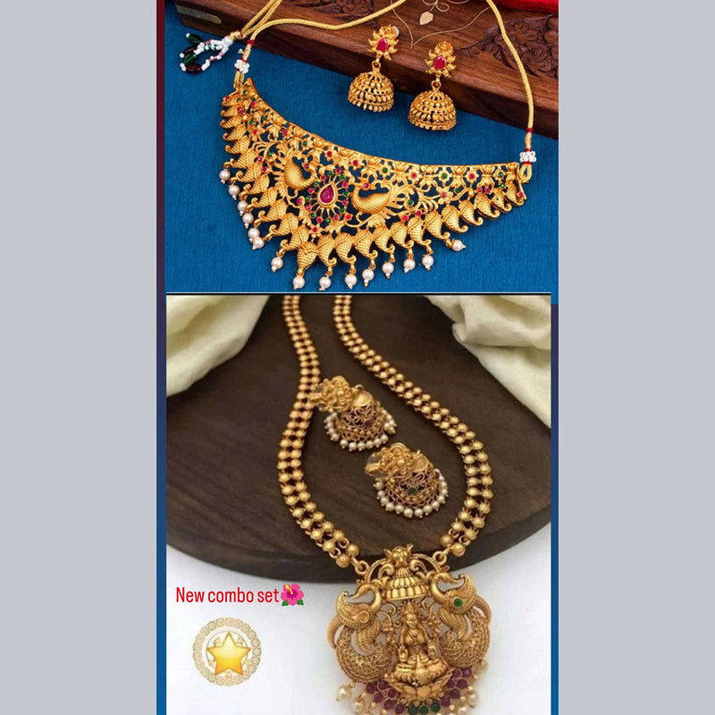 Lucentarts Jewellery Gold Plated Jewellery Combo