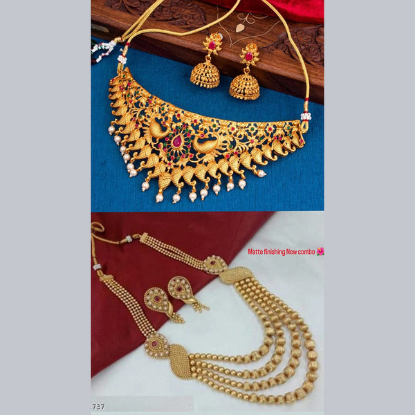 Lucentarts Jewellery Gold Plated Jewellery Combo