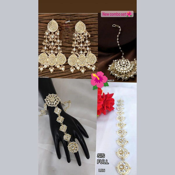 Lucentarts Jewellery Gold Plated Jewellery Combo