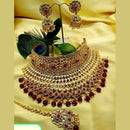 Sai Fashion Gold Plated Kundan Choker Necklace Set