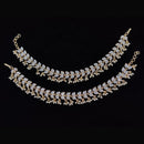 Vaamika Gold Plated Kundan Stone Payal