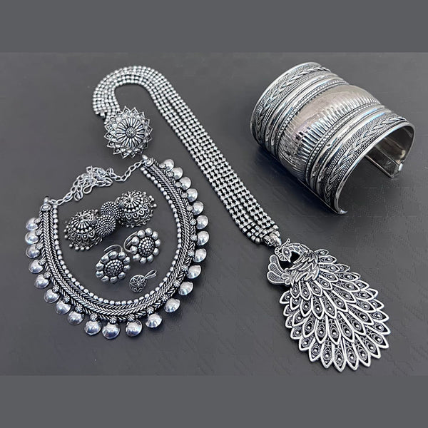 Vaamika Silver Plated Jewellery Combo