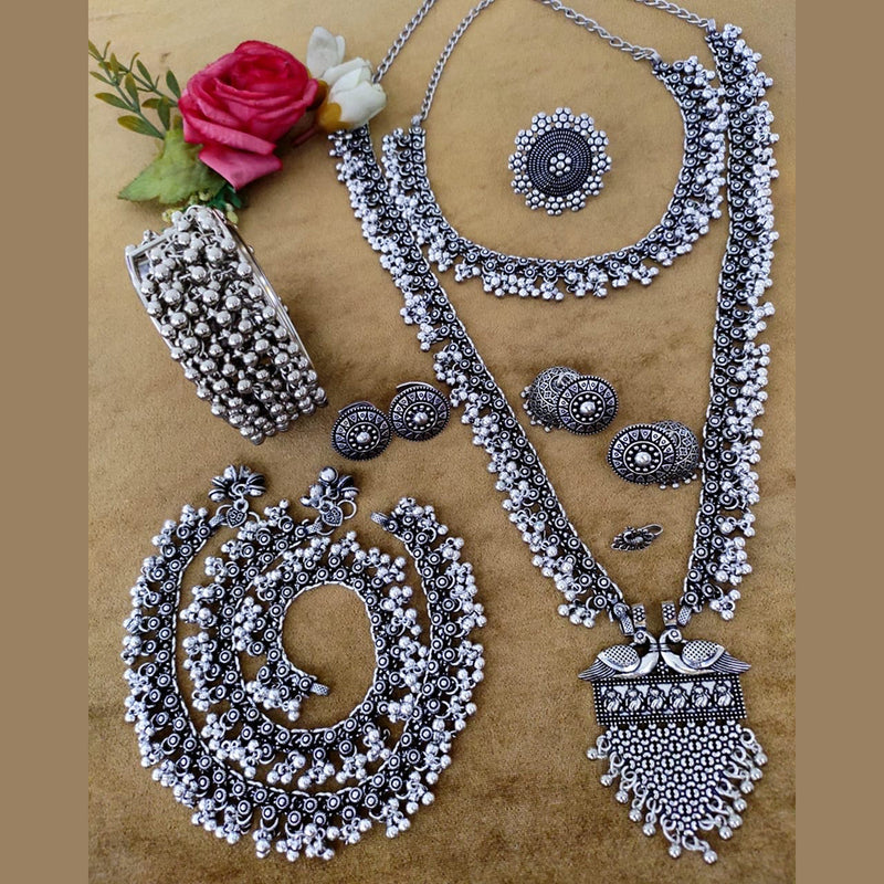 Vaamika Silver Plated Jewellery Combo