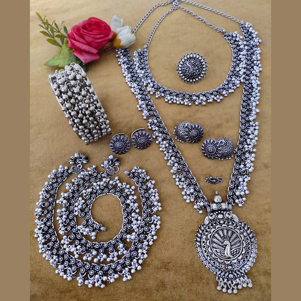 Vaamika Silver Plated Jewellery Combo