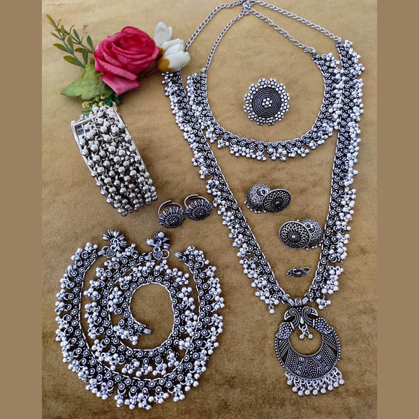 Vaamika Silver Plated Jewellery Combo