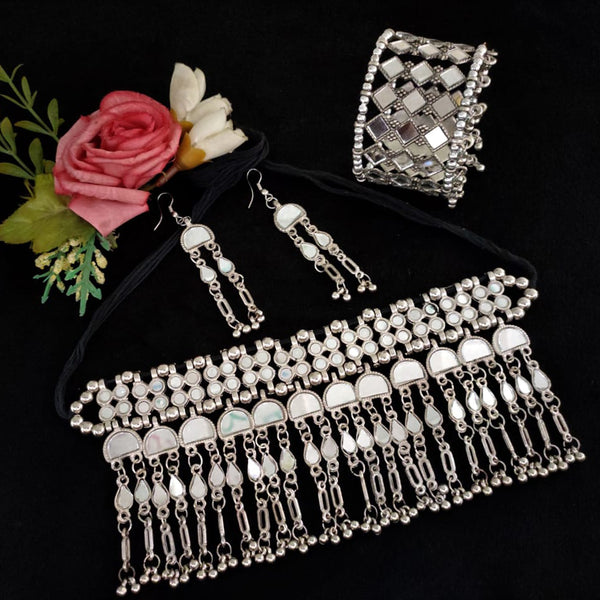 Vaamika Silver Plated Jewellery Combo