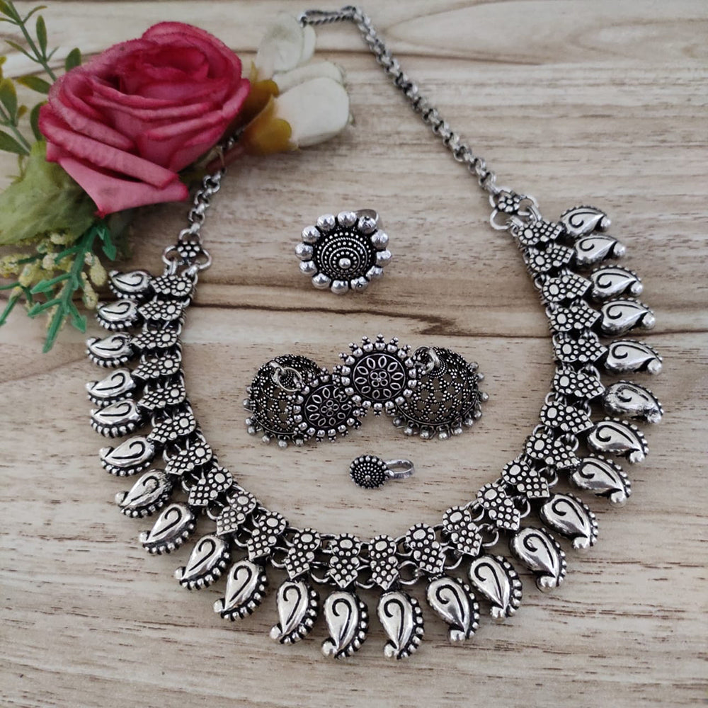Vaamika Oxidized Plated Jewellery Combo
