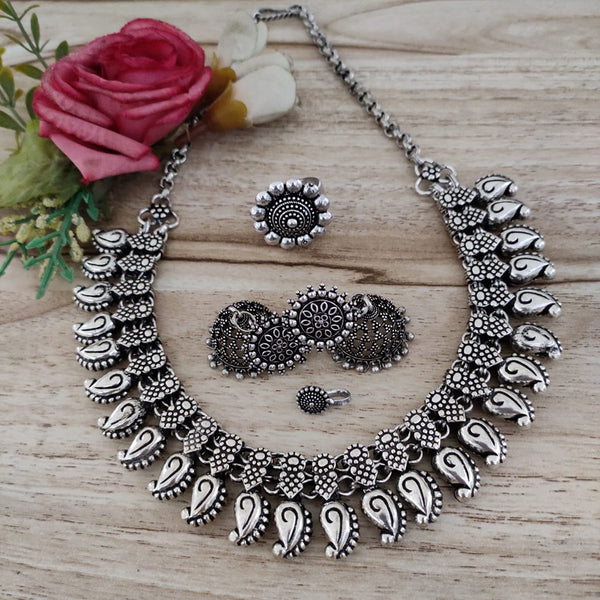 Vaamika Oxidized Plated Jewellery Combo