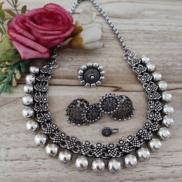 Vaamika Oxidized Plated Jewellery Combo