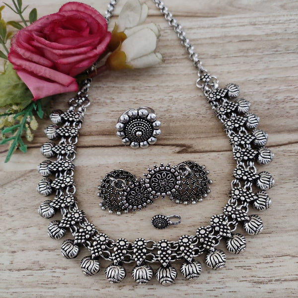 Vaamika Oxidized Plated Jewellery Combo