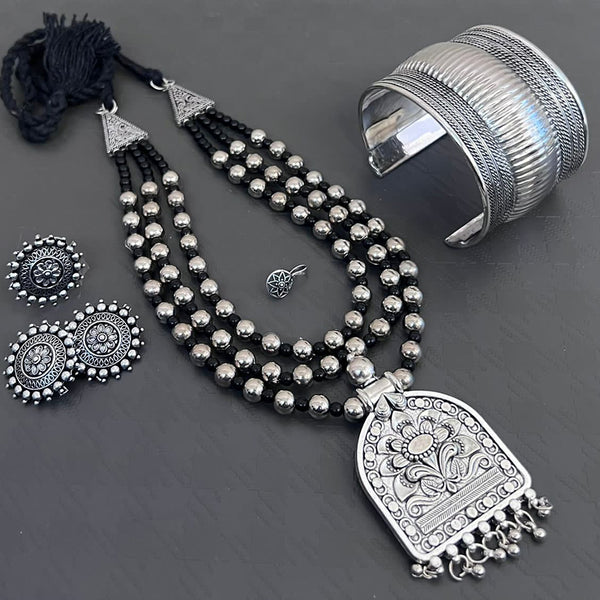 Vaamika Oxidized Plated Jewellery Combo