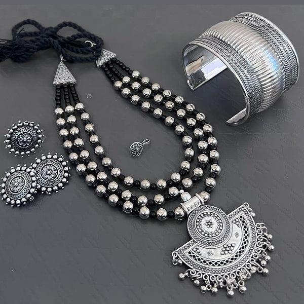 Vaamika Oxidized Plated Jewellery Combo