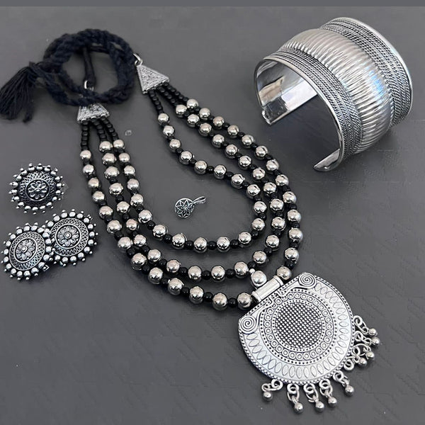 Vaamika Oxidized Plated Jewellery Combo