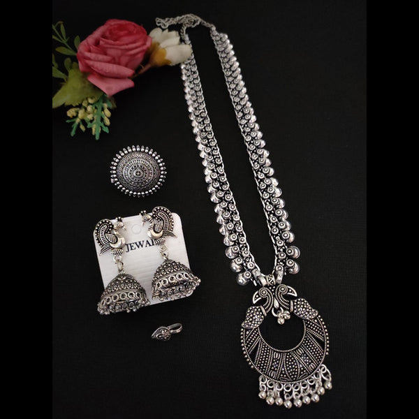 Vaamika Silver Plated Jewellery Combo