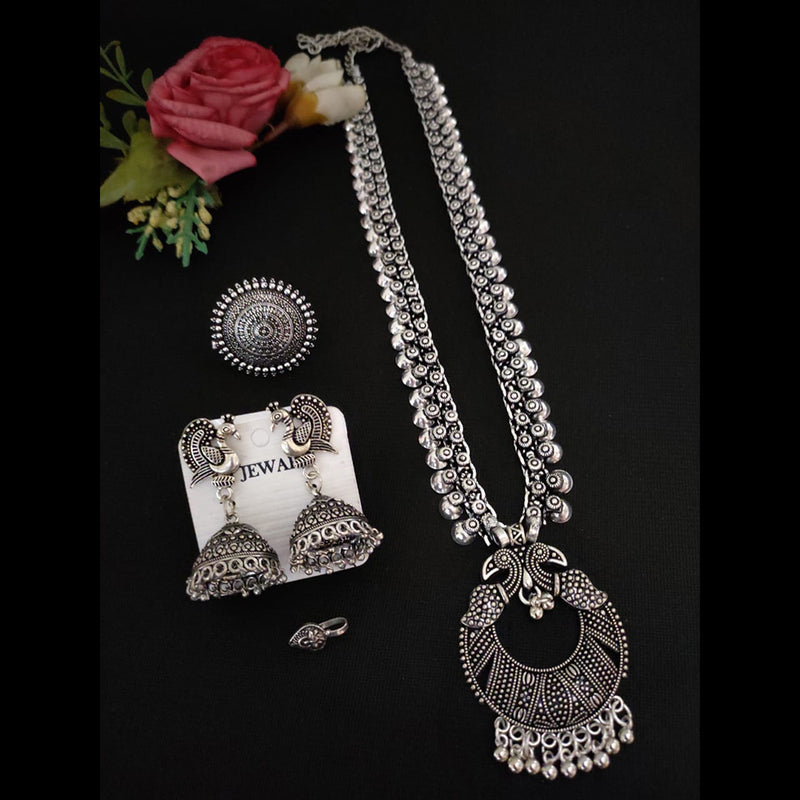 Vaamika Silver Plated Jewellery Combo